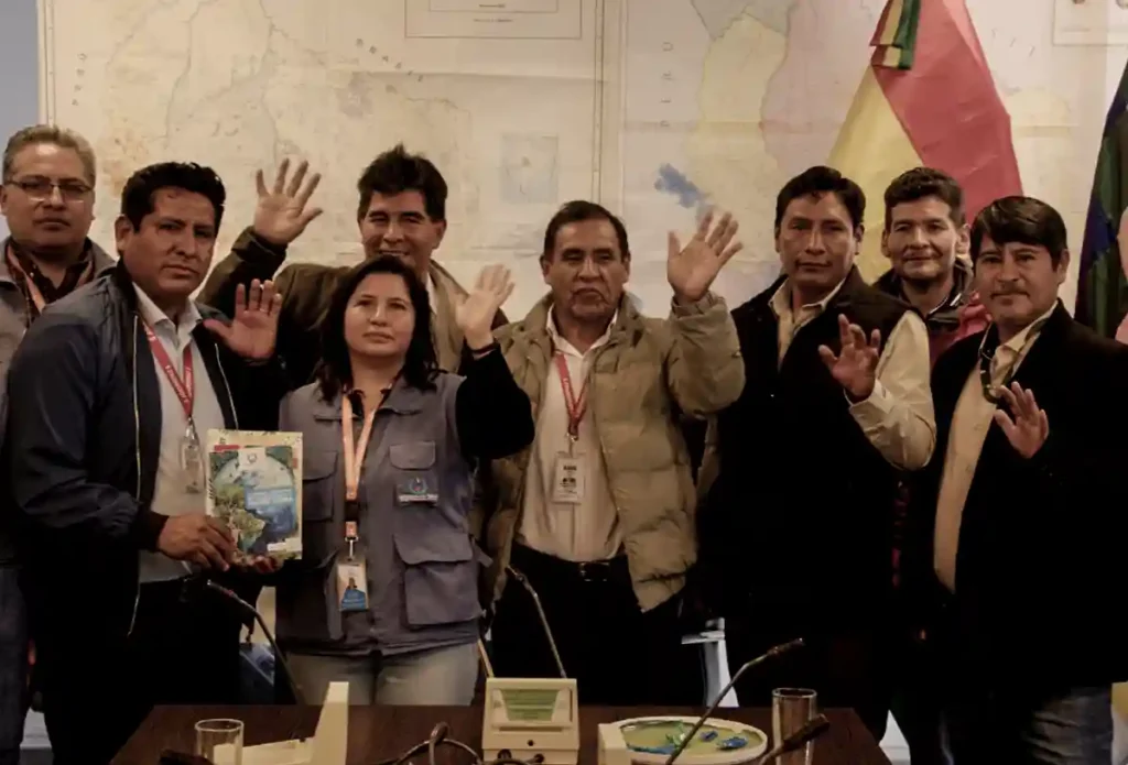 bolivia municipios libre de mineria